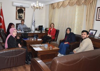 SUNGURLU MESLEK YÜKSEK OKULUNDAN BAŞKANIMIZA ZİYARET