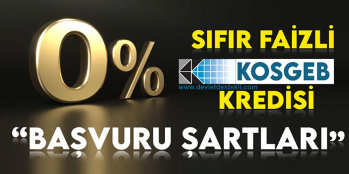 Kosgeb Destek Başvuru Şartları ve Destek Türü