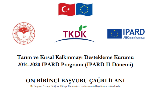 IPARD II Programı On Birinci Başvuru Çağrı İlanı
